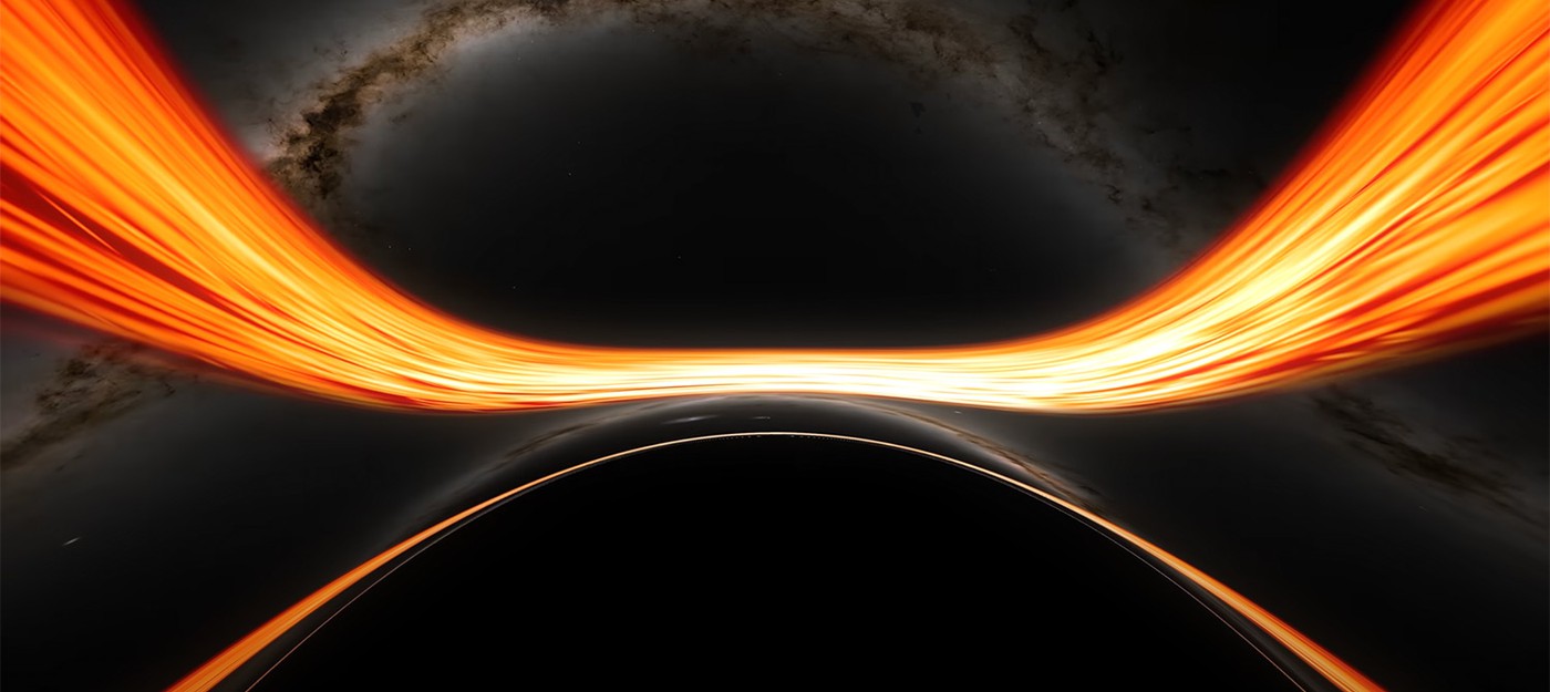 Психоделическая визуализация NASA позволяет заглянуть внутрь черной дыры