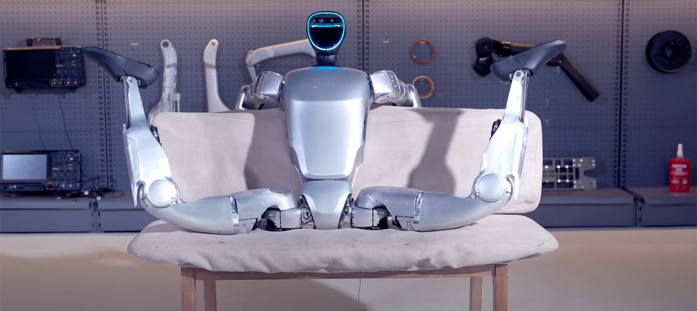 Посмотрите, как мини-робот расслабляется жутким образом
