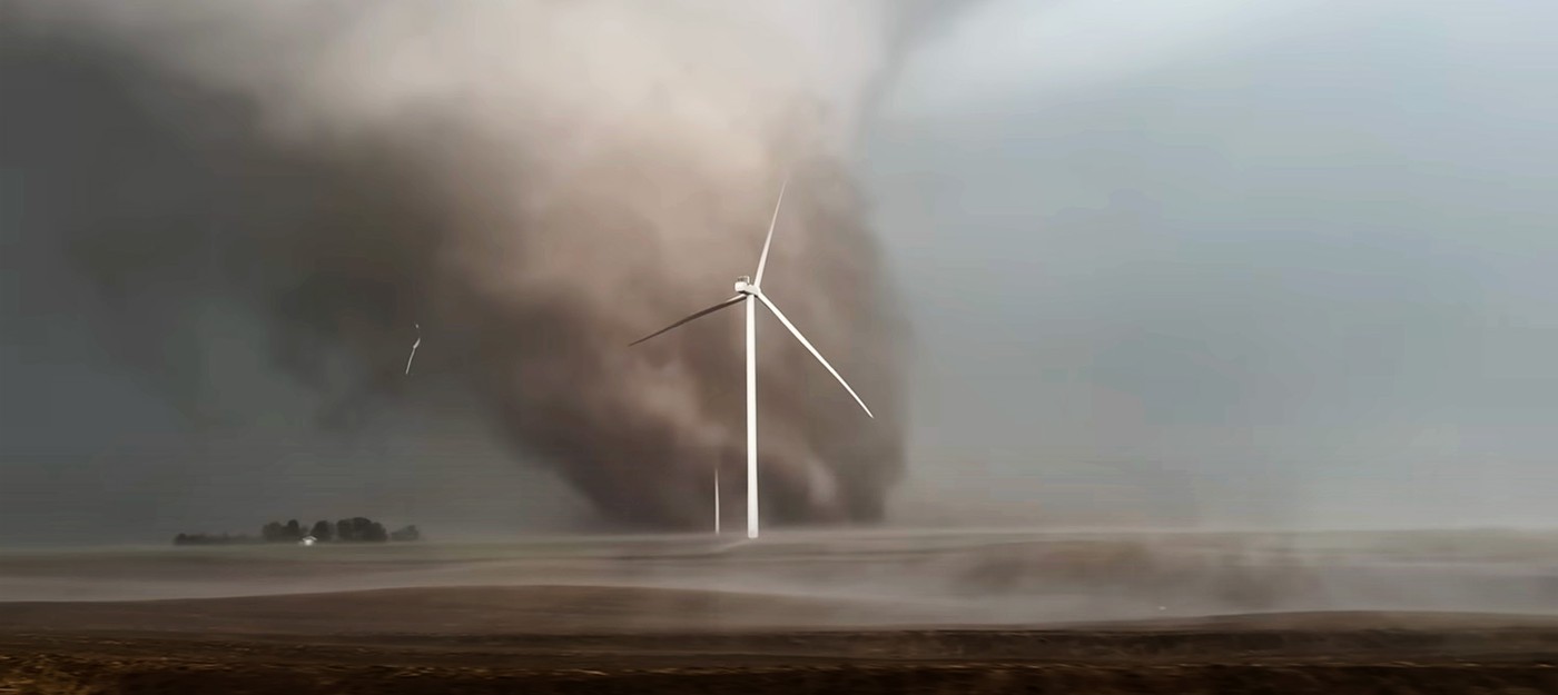 Торнадо повалил ветряные турбины и унес жизни нескольких человек в штате Айова