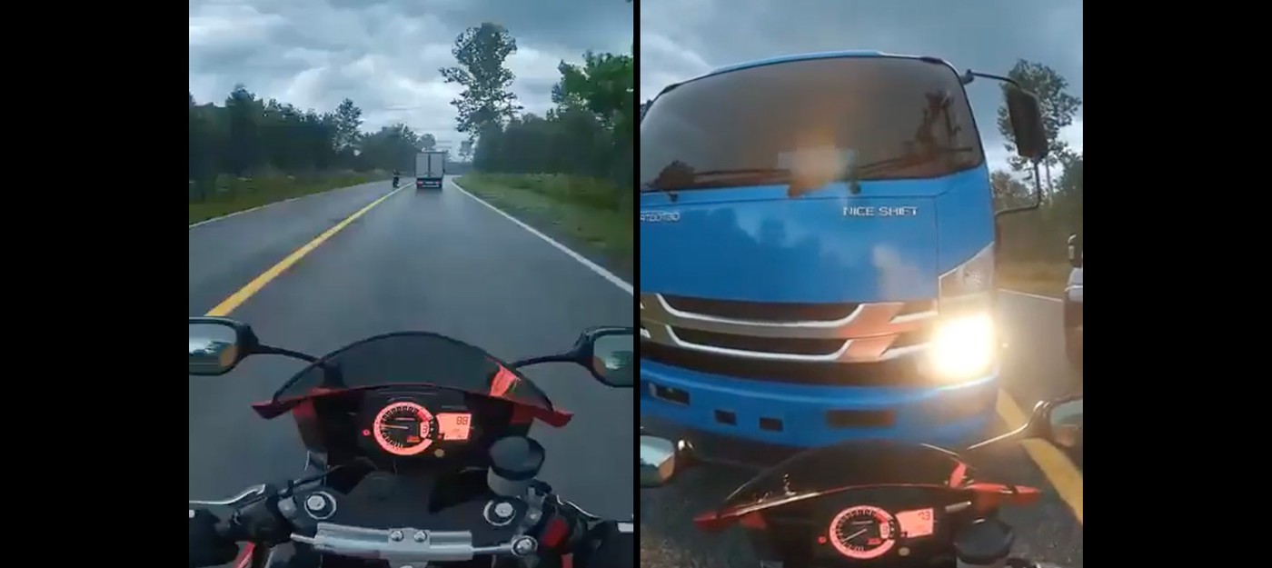 Аниматор создал в Cinema 4D жутко реалистичное видео, напоминающее об опасности мотоциклов