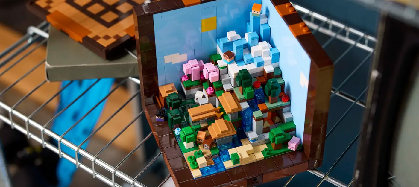 Lego представила первый набор Minecraft для взрослых в виде стильного куба