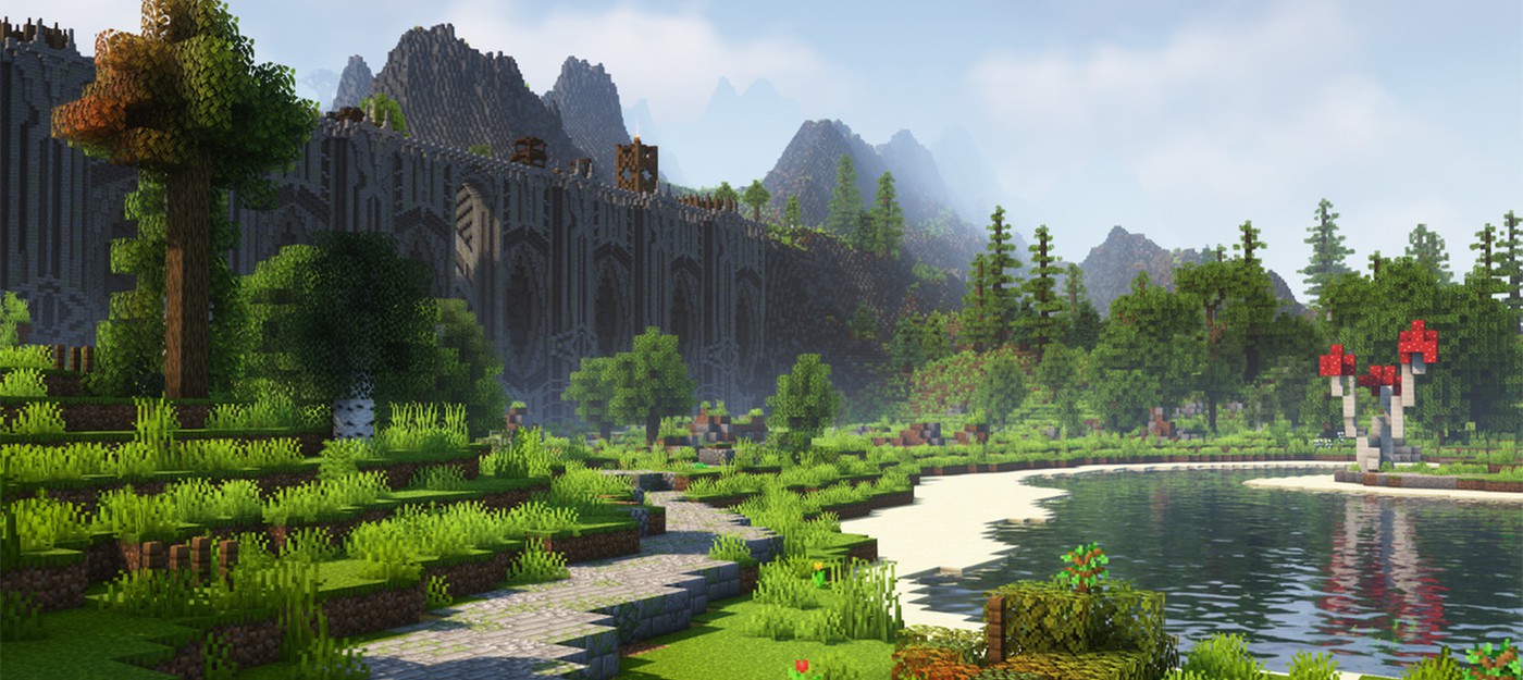В Minecraft завершена разработка огромной открытой игровой вселенной, с сюжетом, боссами, строениями, оружием и броней