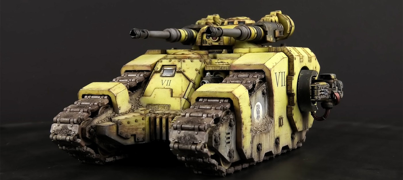 Эта масштабная модель танка из Warhammer 40K вызывает желание потратить все деньги на новое хобби
