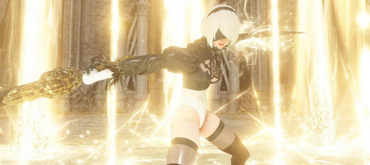 Мод добавляет 2B и 2P из NieR: Automata в Elden Ring с классическими костюмами и физикой волос и одежды