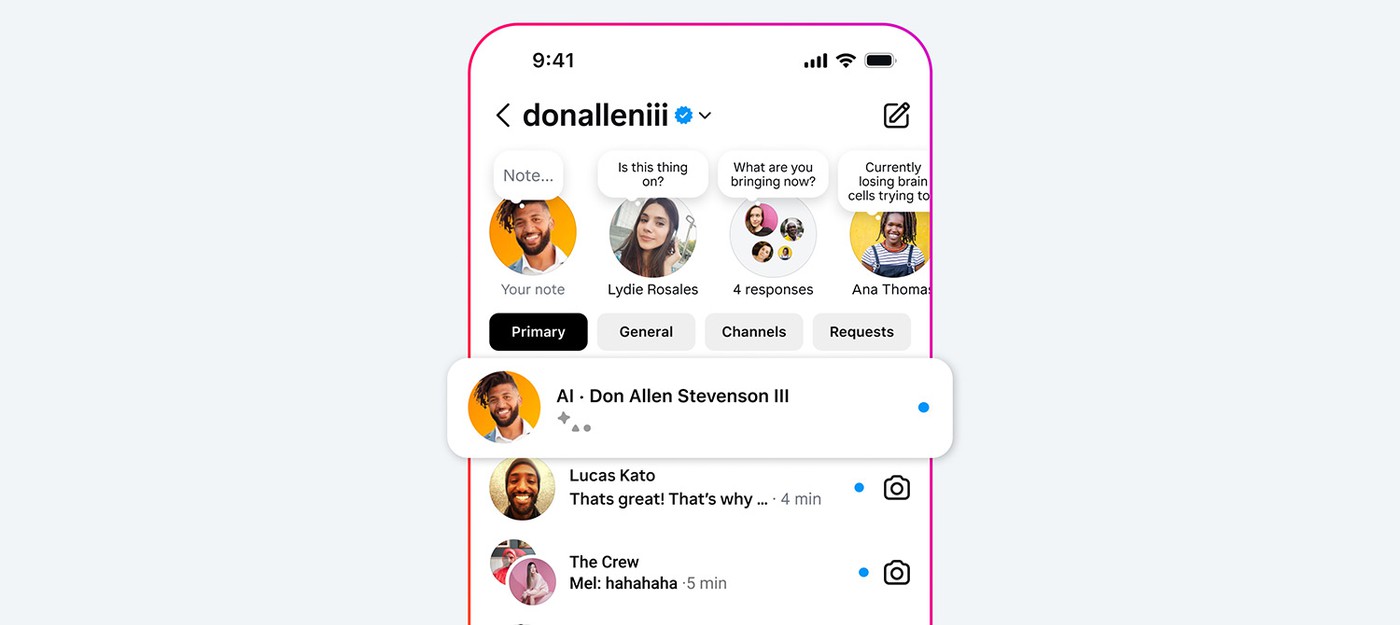 Instagram начал тестировать ИИ-бота для общения создателей контента с подписчиками