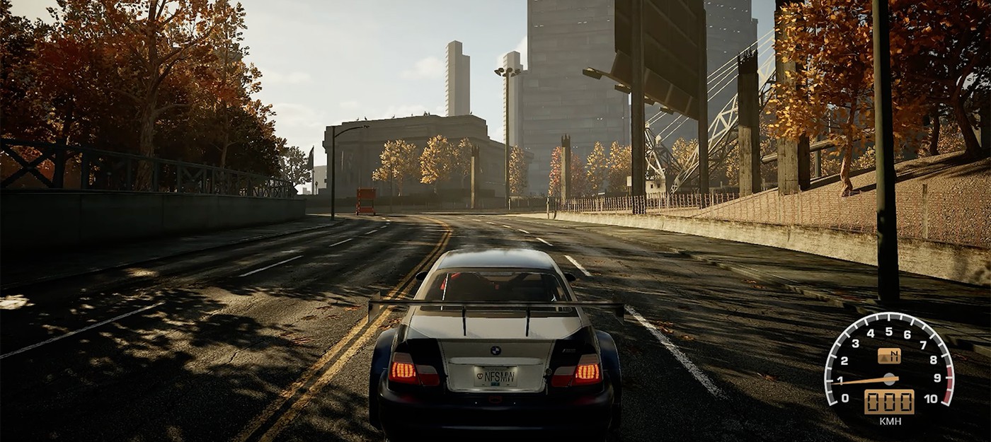 Более 50 минут геймплея фанатского ремейка Need for Speed: Most Wanted на Unreal Engine 5