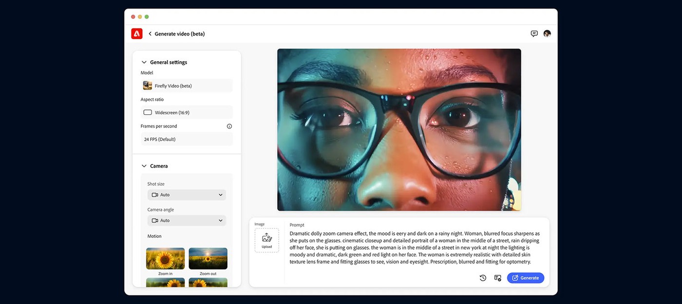Adobe представила инструменты ИИ для видео, которые появятся позже в этом году