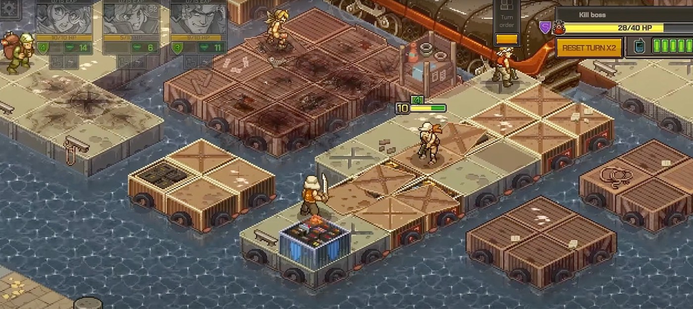 Вышел новый трейлер Metal Slug Tactics