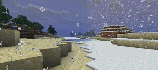 Видео: Погодные эффекты в Minecraft 1.5