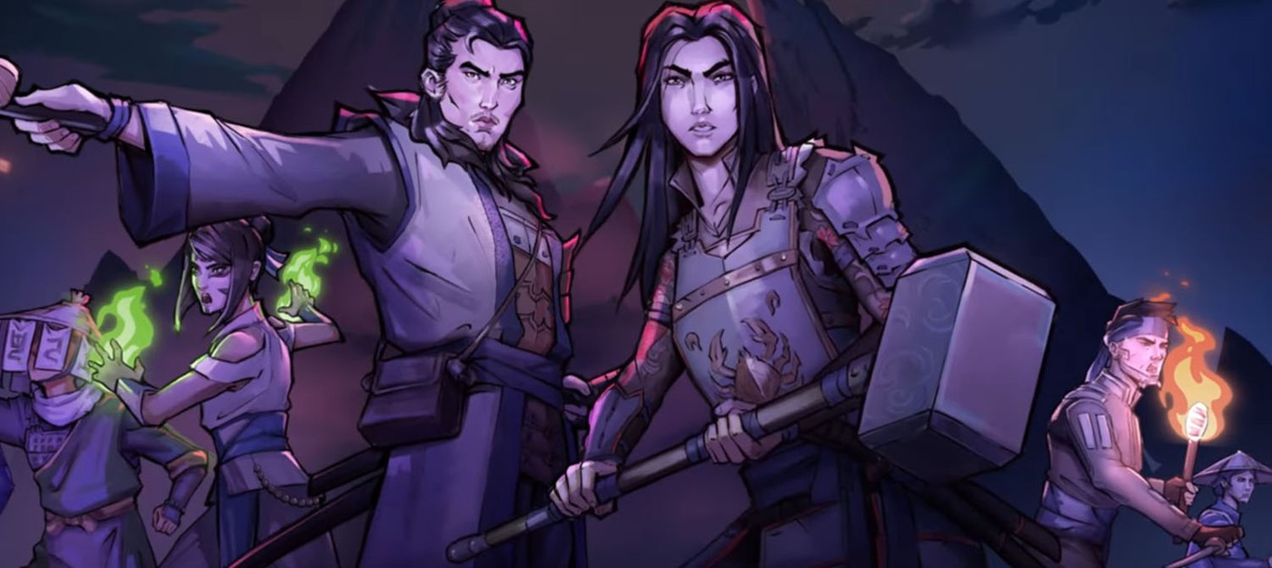 В Steam вышел тактический самурайский рогалик Shadowveil: Legend of the Five Rings, вдохновленный фильмами Куросавы