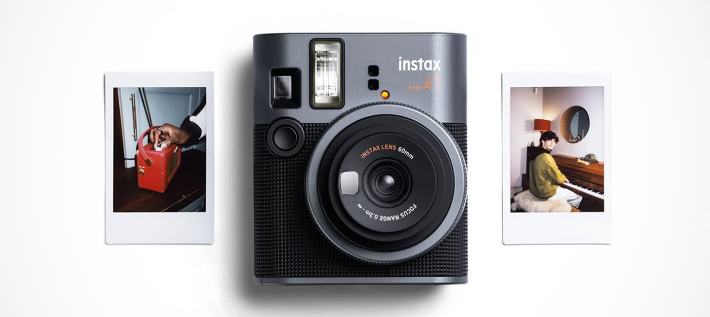Fujifilm представила камеру с мгновенной печатью Instax Mini 41 – она получила режим макросъемки с коррекцией параллакса