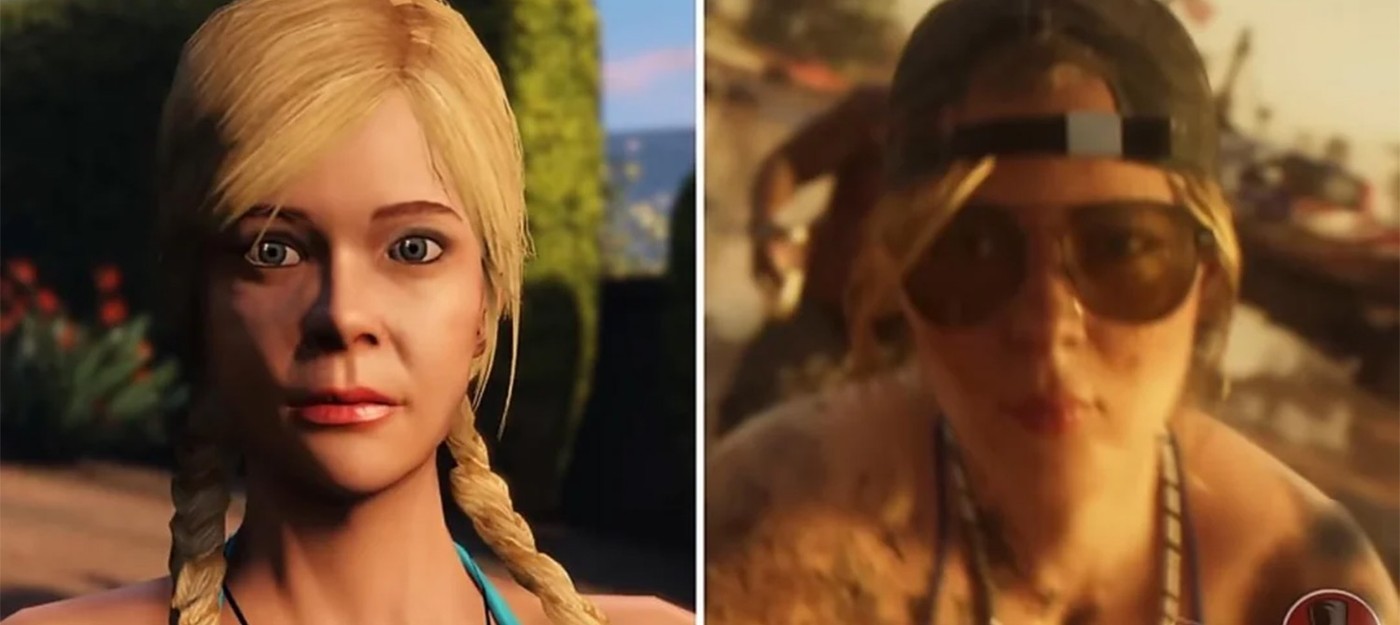 Отчаянный фанат GTA 6 считает, что опознал "грязевую девушку" из трейлера игры