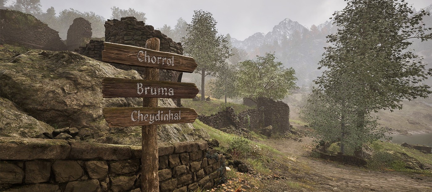 В Oblivion Remastered добавили заклинание из Skyrim — "магическую хлебную крошку" для поиска квестов