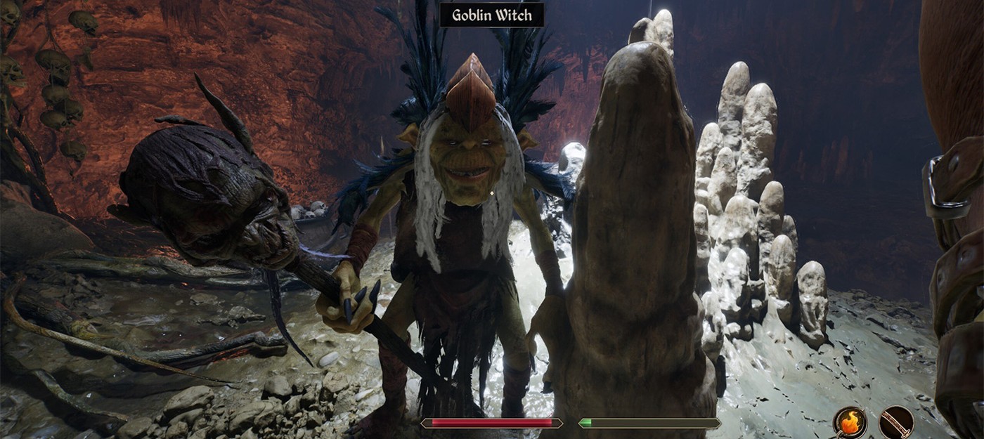 В Oblivion Remastered можно поссорить группы гоблинов, чтобы они воевали друг с другом – вот откуда появилась эта система