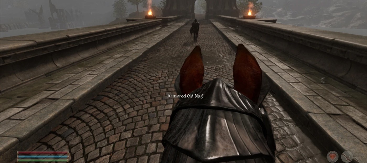 В трейлере Oblivion Remastered показали езду на лошади от первого лица, но в игре ее нет – мод уже исправляет этот просчет