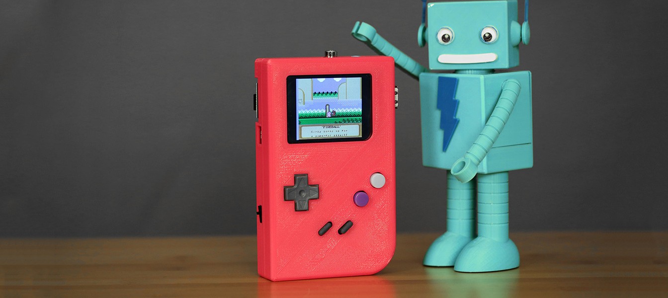 Как сделать собственный GameBoy на 3D-принтере