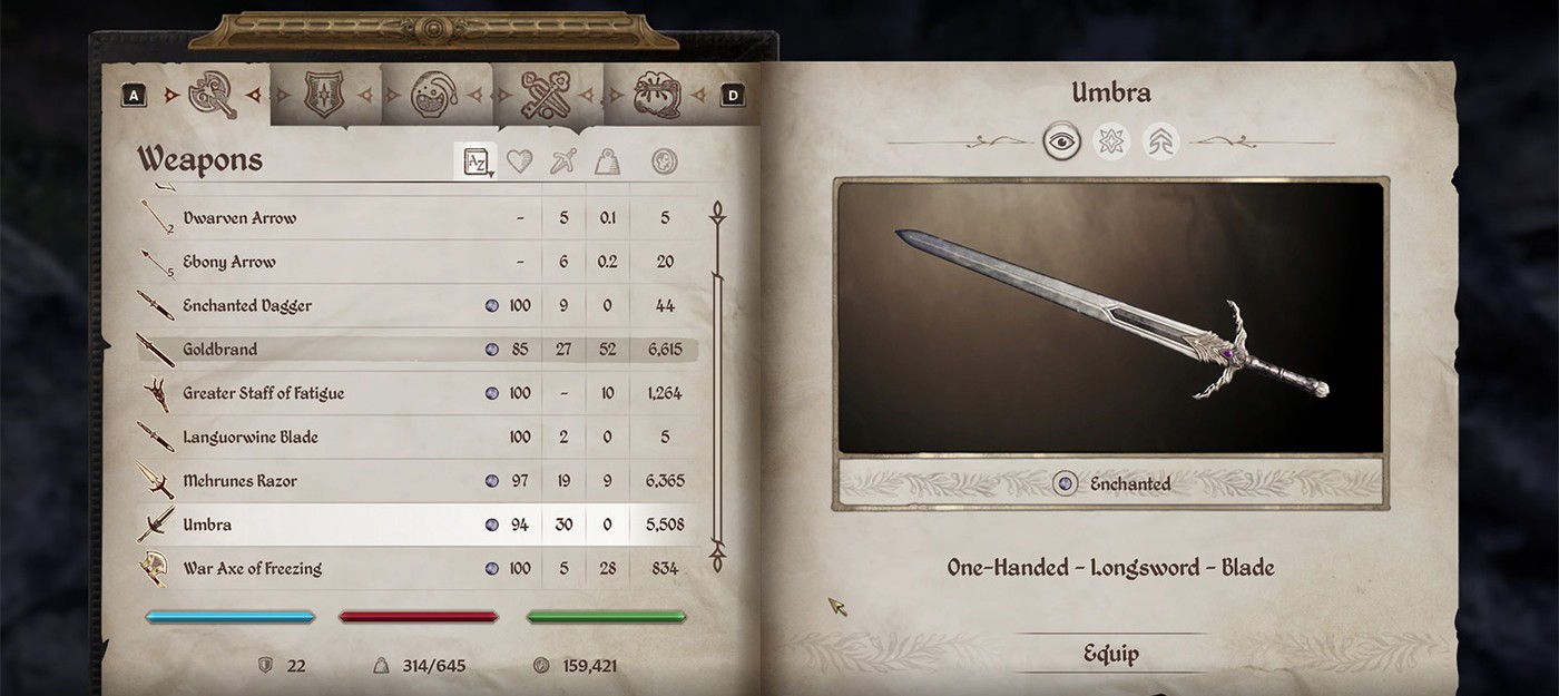 В Oblivion Remastered можно заполучить легендарный меч сразу после начала игры
