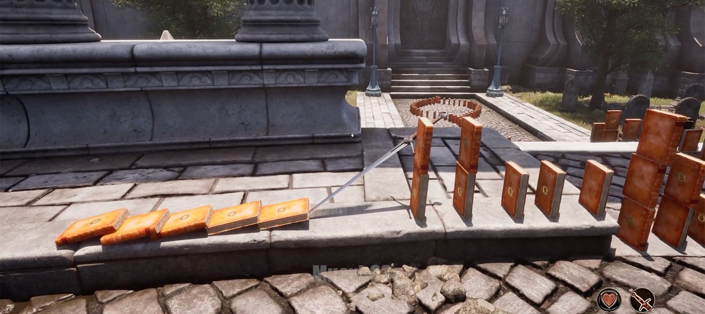 Игрок Oblivion Remastered потратил семь часов на создание книжного домино