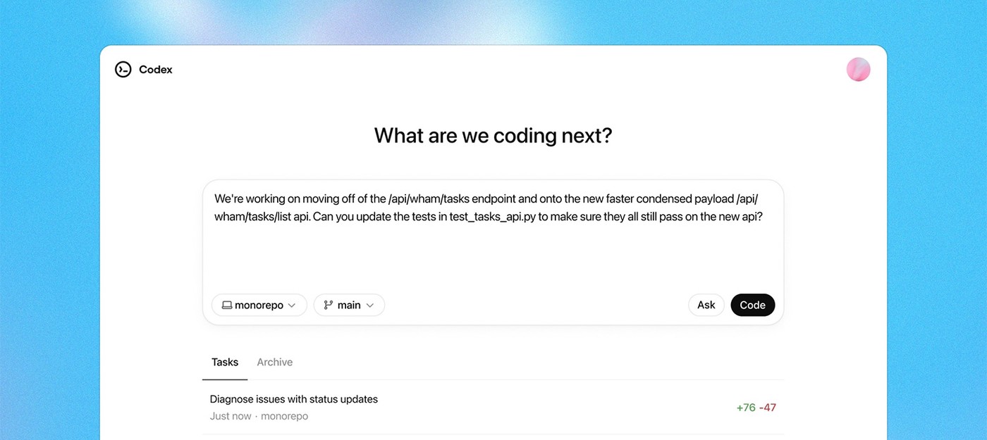 OpenAI представила Codex – ИИ-ассистента для программистов