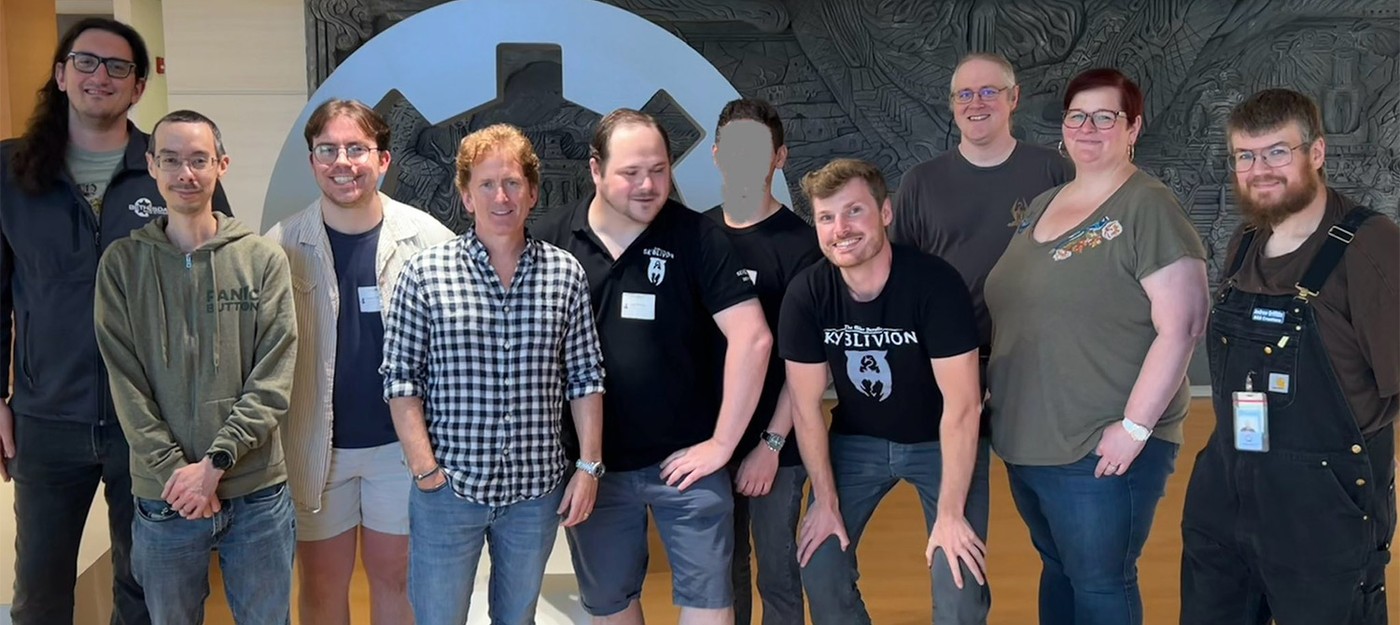 Модеры Skyblivion прилетели в офис Bethesda на встречу с Тоддом Говардом