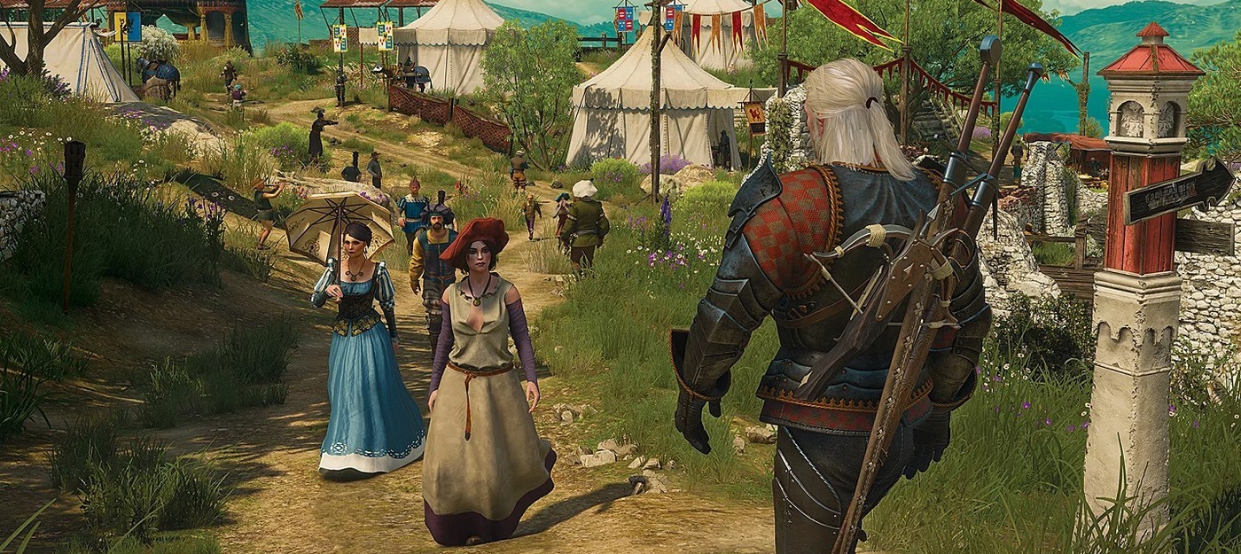 Разработчики The Witcher 3 собирали камни на улице для сканирования