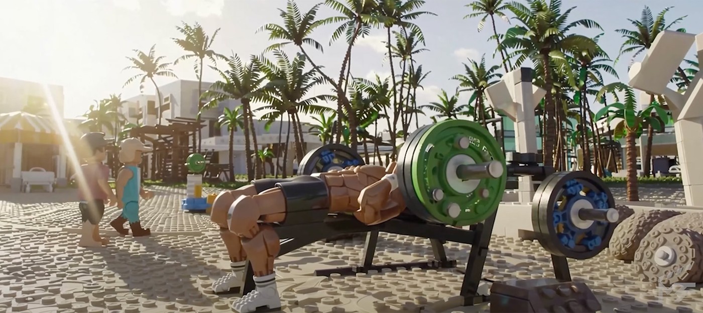 Фанаты воссоздали трейлеры GTA 6 в стиле LEGO с помощью Blender и искусственного интеллекта