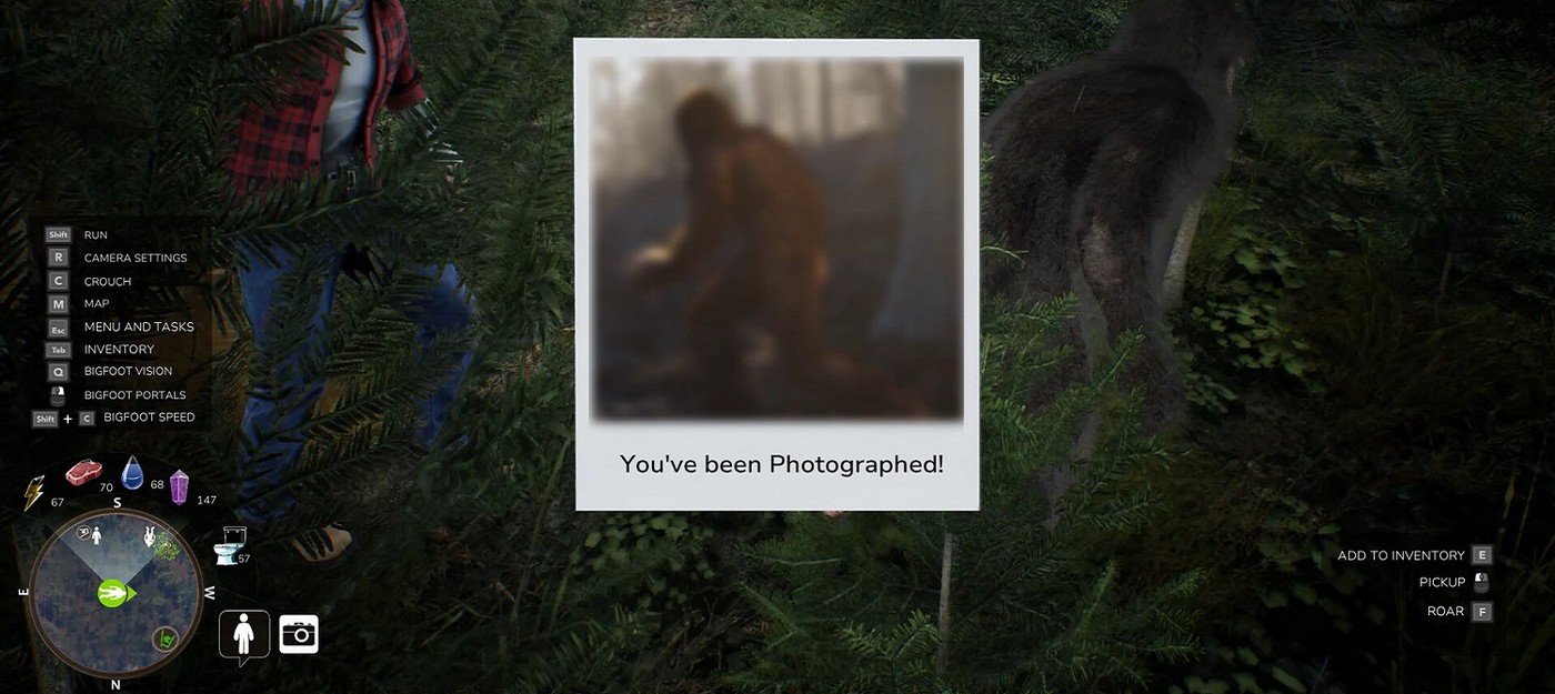 Вышел новый трейлер Bigfoot Life — симулятора жизни снежного человека в лесу