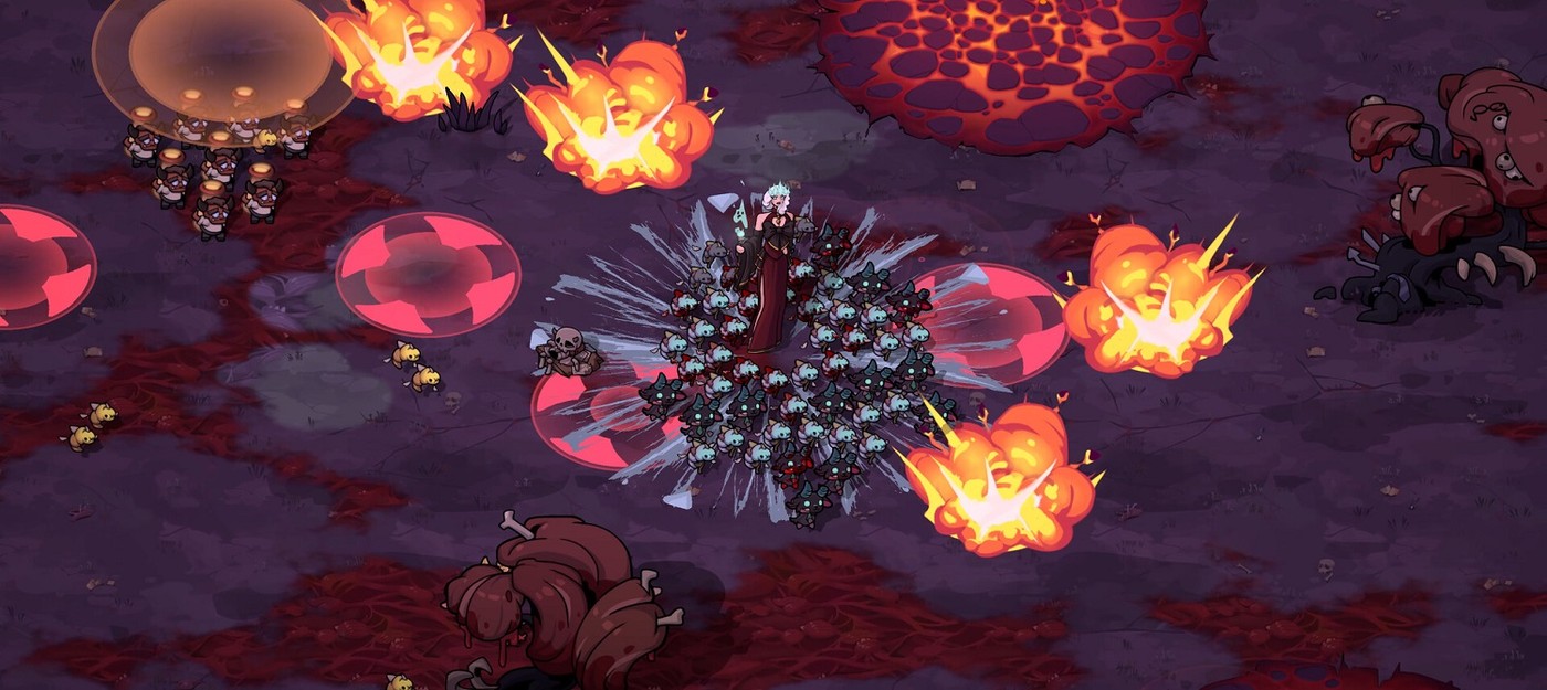 Двухмерный рогалик Be My Horde в духе Vampire Survivors получил адское обновление