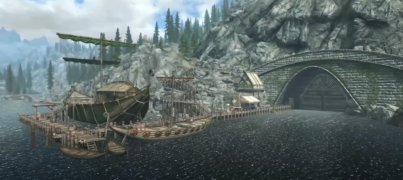 Игрок Skyrim нашел героя нашего времени в виде NPC – персонажа, который просто спит круглые сутки