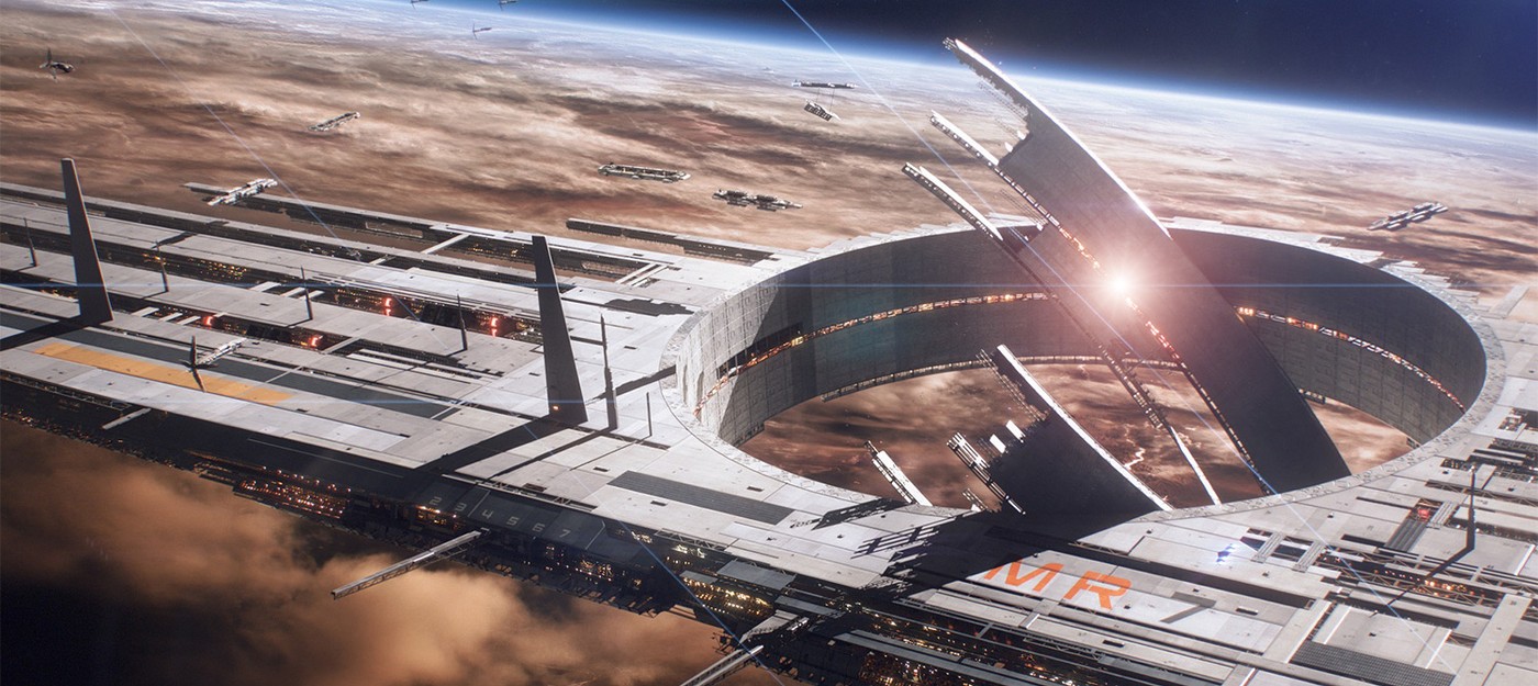 Новая Mass Effect может возродить чрезмерные эффекты линзовых бликов из оригинальной трилогии