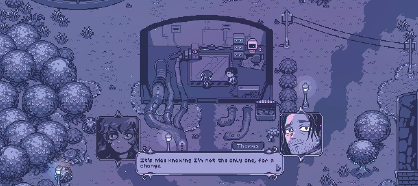 Neverway сочетает мрачную пиксельную эстетику с симулятором жизни и хоррором