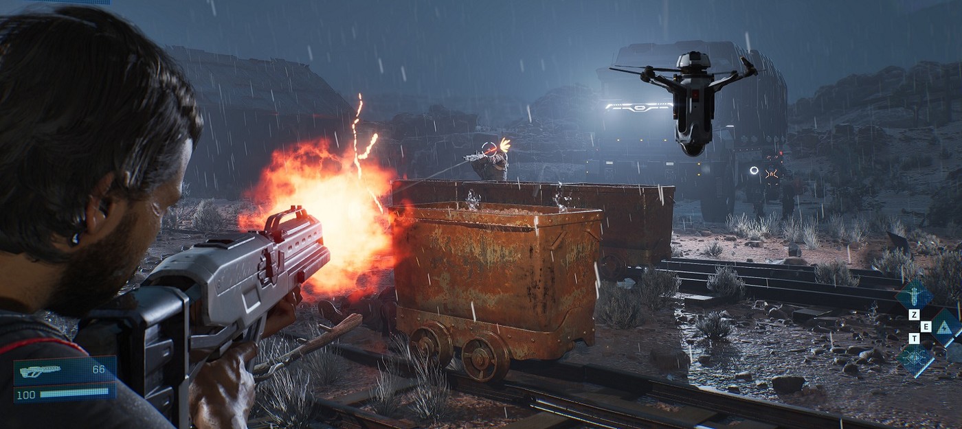 Десять минут невнятных перестрелок в новом геймплее MindsEye