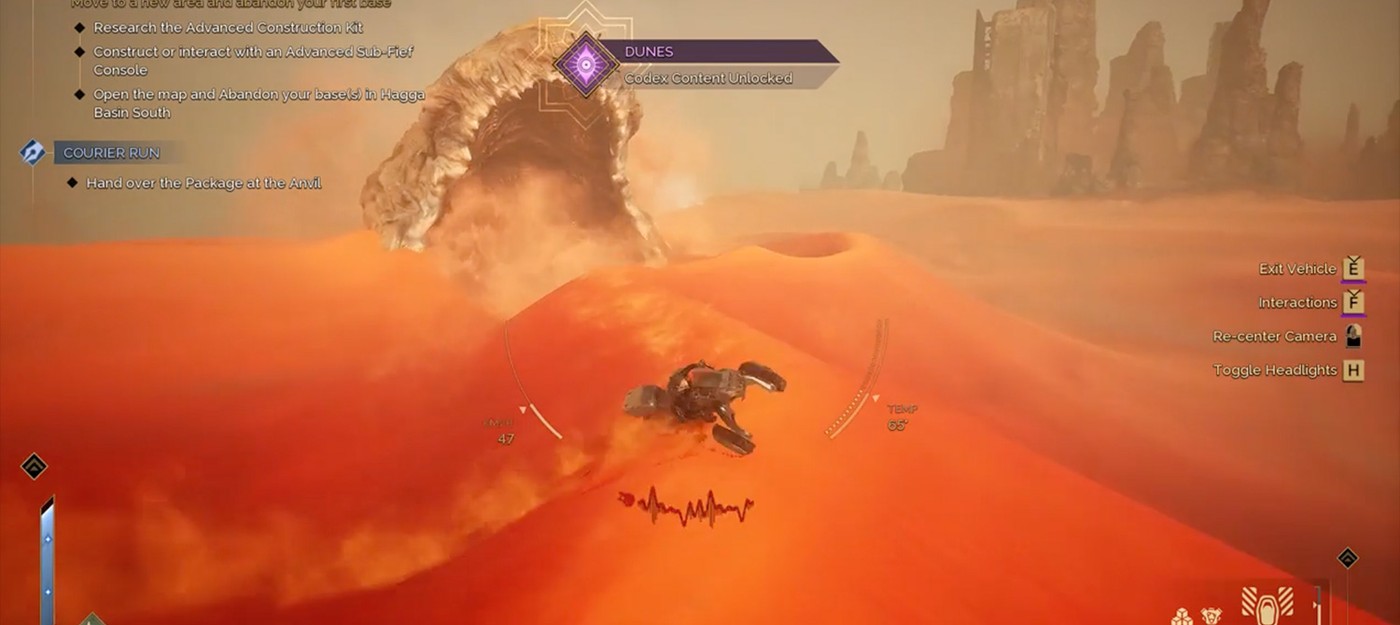 Игроки Dune: Awakening превратили побег от песчаных червей в экстремальный вид спорта