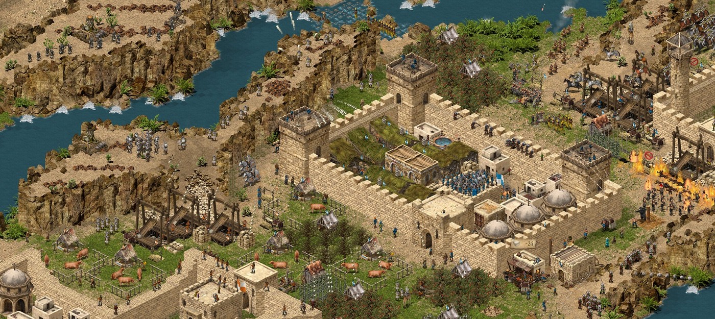Новый трейлер Stronghold Crusader: Definitive Edition посвятили кооперативному режиму