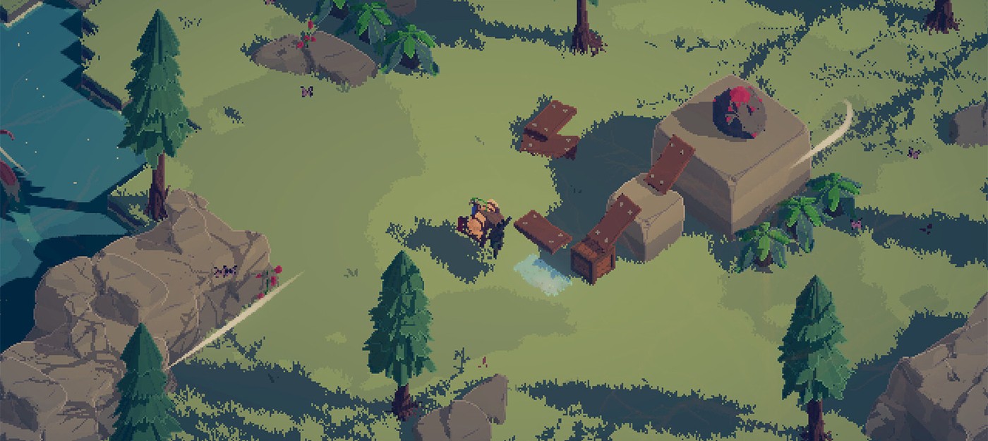 Разработчики Rootbound показали новый геймплейный трейлер приключенческого экшена с разумным рюкзаком