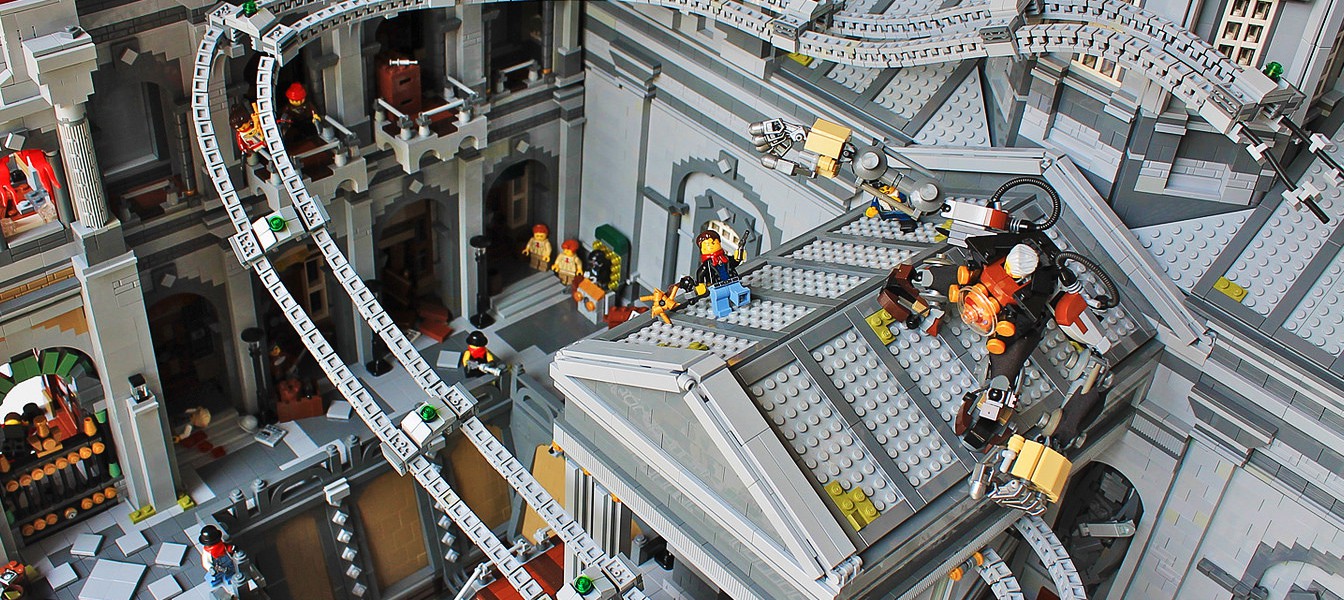 LEGO-диорама BioShock Infinite