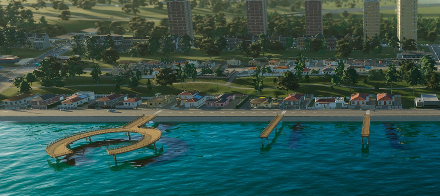 В Cities: Skylines 2 появились набережные и пирсы, которые раньше игроки создавали из подручных средств
