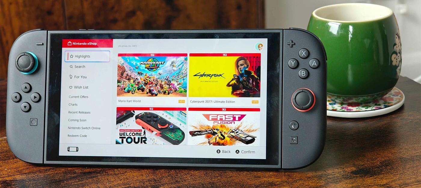 Nintendo Switch 2 стала самой продаваемой консолью в США