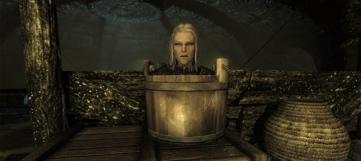 Игрок Skyrim возмутился – неизвестный швырнул в него ведром во время резни в Рифтене