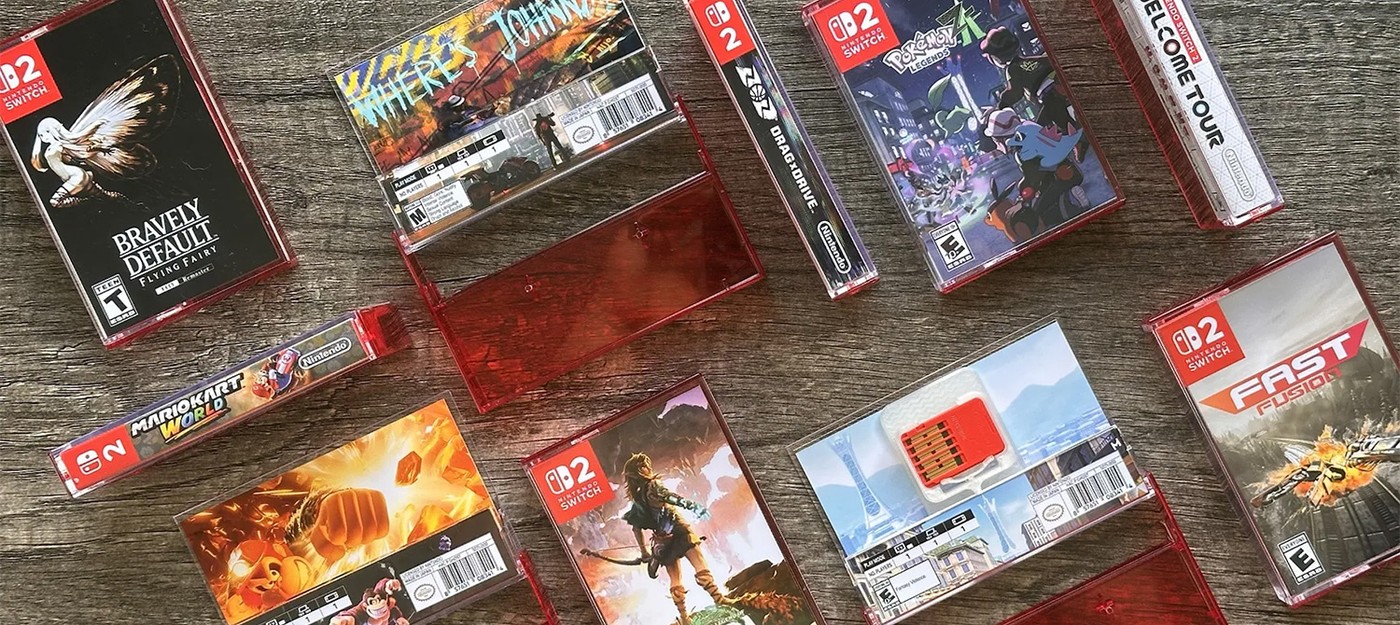 Фанаты создают кассетные футляры для Nintendo Switch 2, которые выглядят лучше официальных коробок