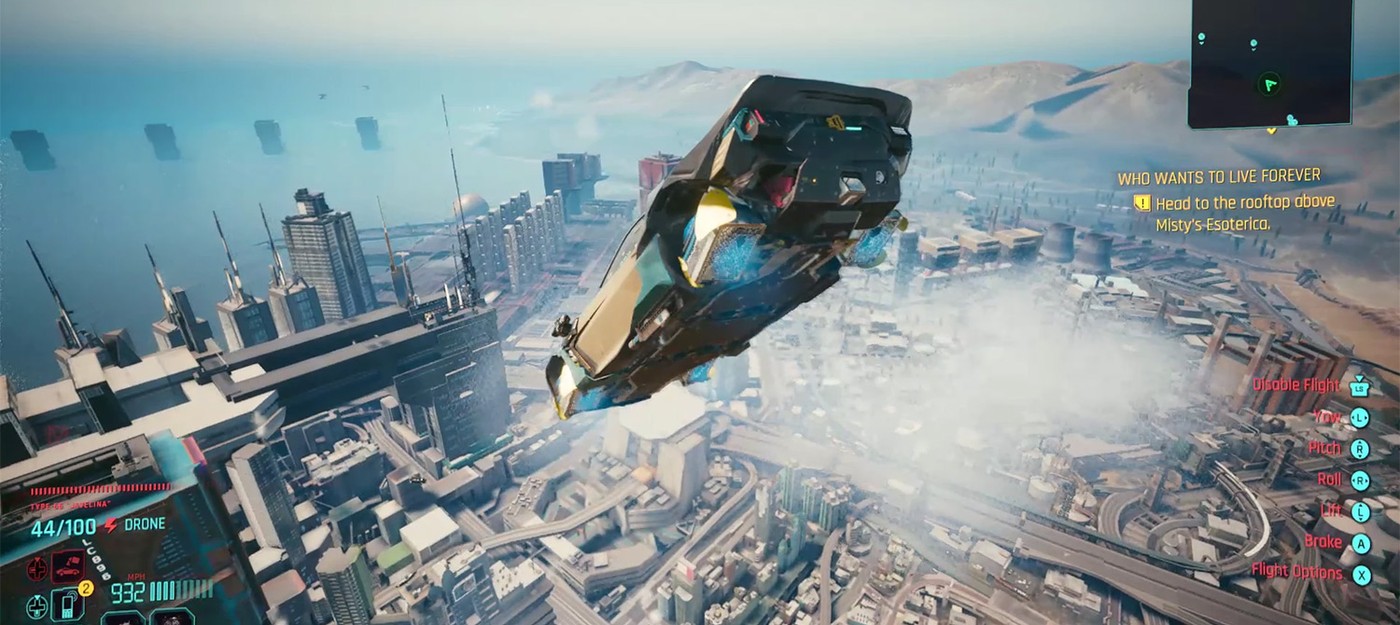 Игрок Cyberpunk 2077 разогнал автомобиль почти до 2000 км/ч с новым модом