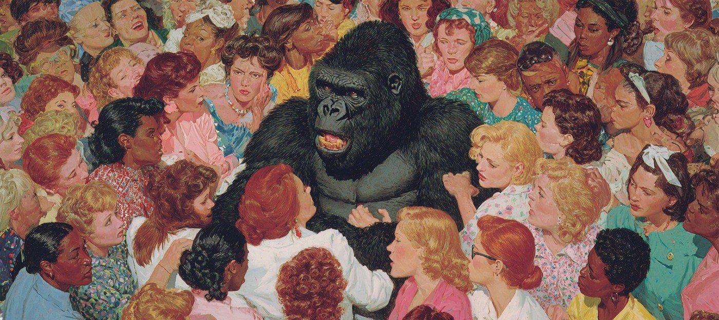 Какой-то безумец составил армию из 100 женщин для битвы с гориллой, и это гениально