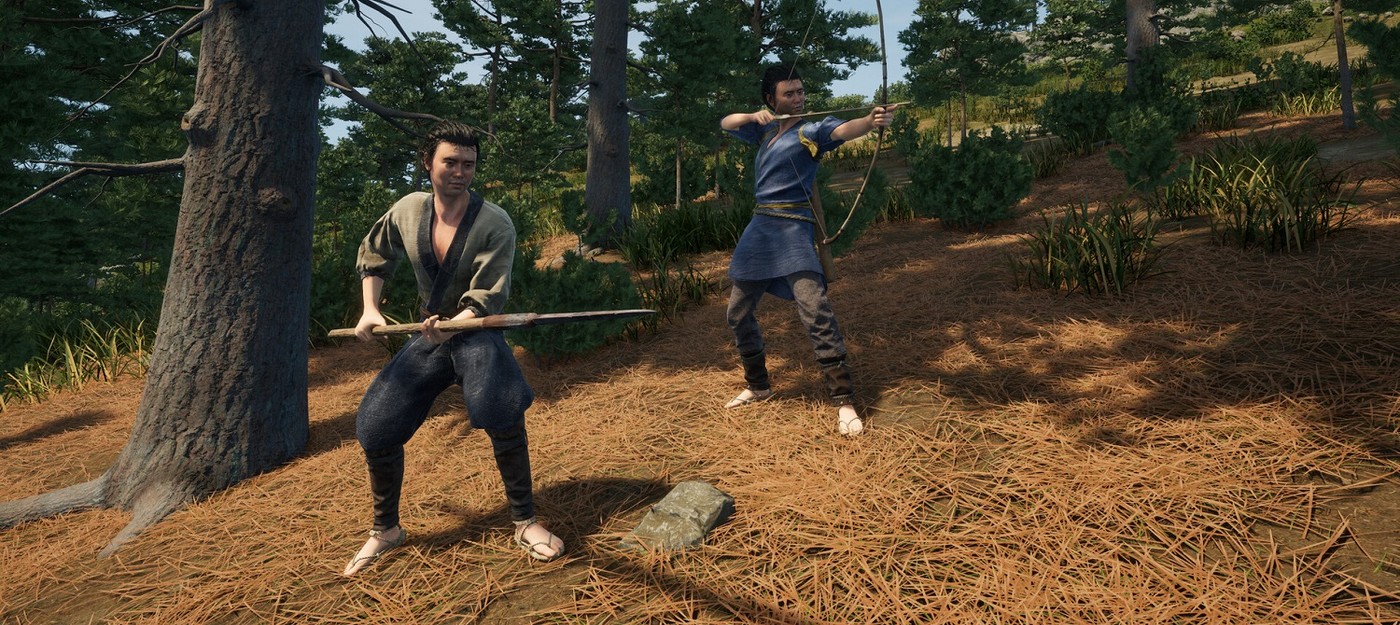 В средневековый сурвайвал Sengoku Dynasty про Японию добавили набеги на вашу деревню в духе "Семи самураев"