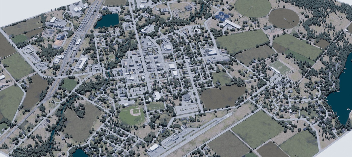 Игрок Cities Skylines создал ультра-реалистичный городок, который можно спутать с видом Google Earth