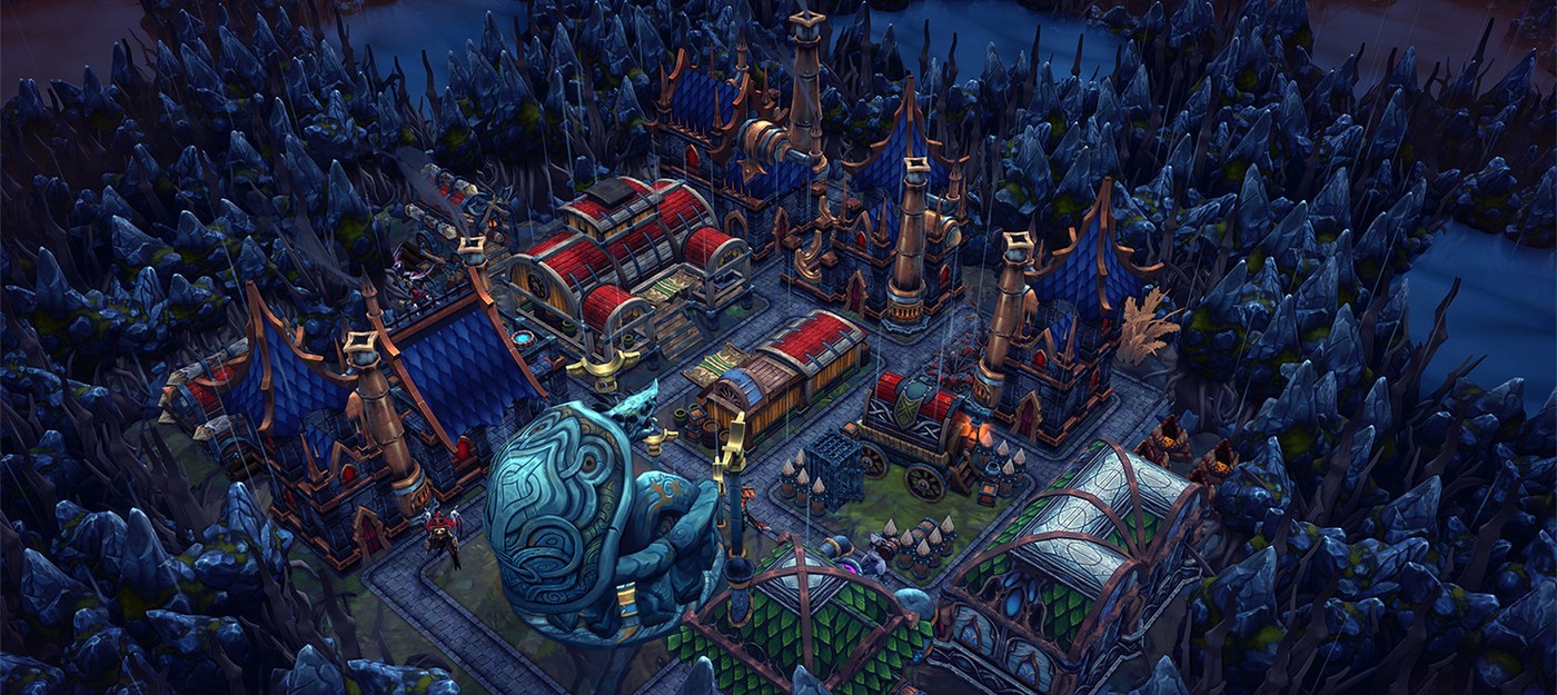 Градостроительный симулятор Against The Storm получит капризную фракцию летучих мышей и гигантских птиц в июльском DLC