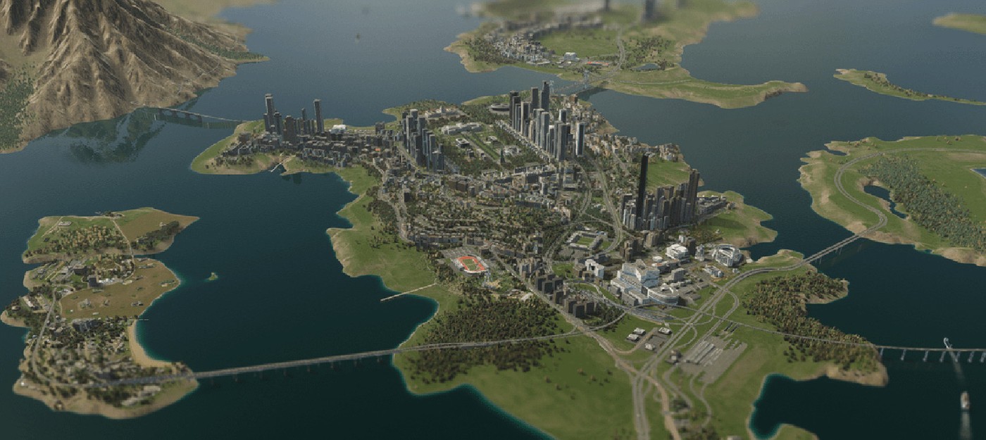 Игрок Cities Skylines  провел 5 дней без сна и на одном кофе, создавая идеальный город-архипелаг с собственным лором