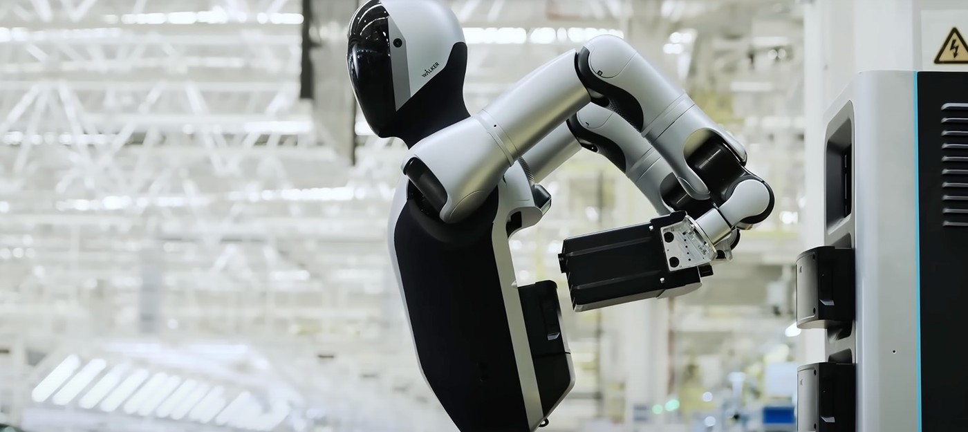 Китайская компания UBTech представила первого в мире гуманоидного робота с функцией самостоятельной замены батарей