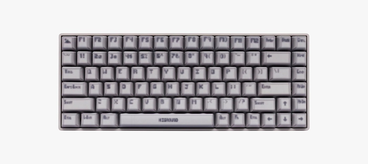 Новая клавиатура Higround с размытым шрифтом выглядит, словно материализовалась из Half-Life