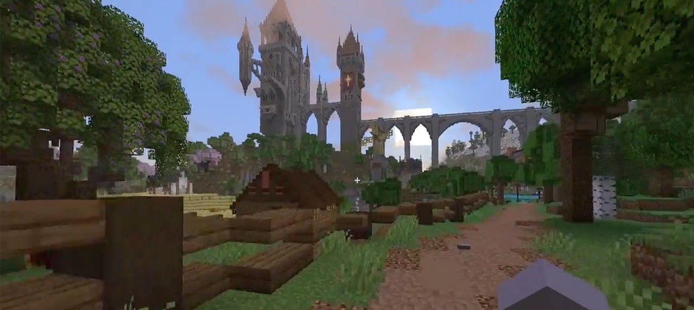 Игрок Minecraft создал удивительную базу в стиле замка из сериала "Кастлвания"