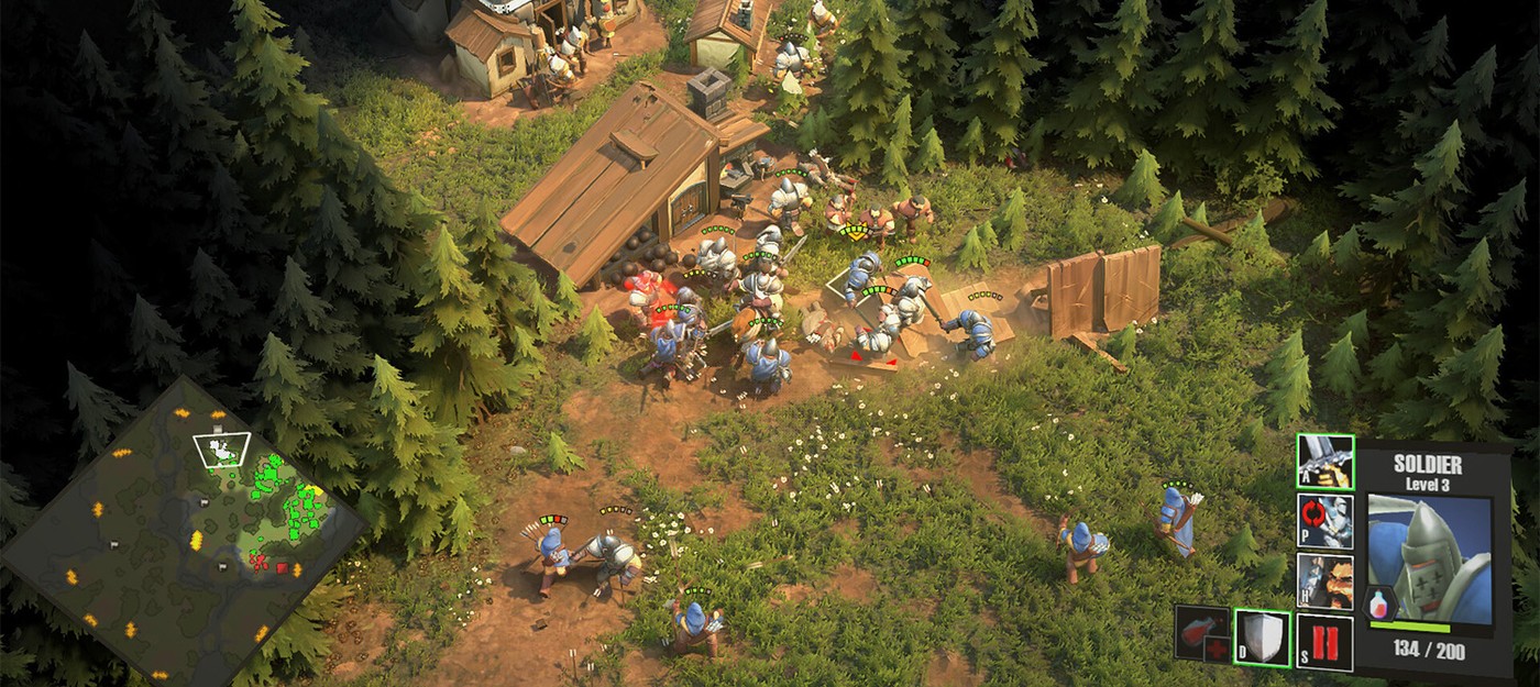 Российская стратегия The Scouring вдохновленная Warcraft, выйдет в раннем доступе уже 12 августа и получит редактор уровней